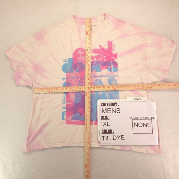 The Doors Short Sleeve Graphic Band T Shirt Adult Mens Size XL Tie Dye - Picture 5 of 9